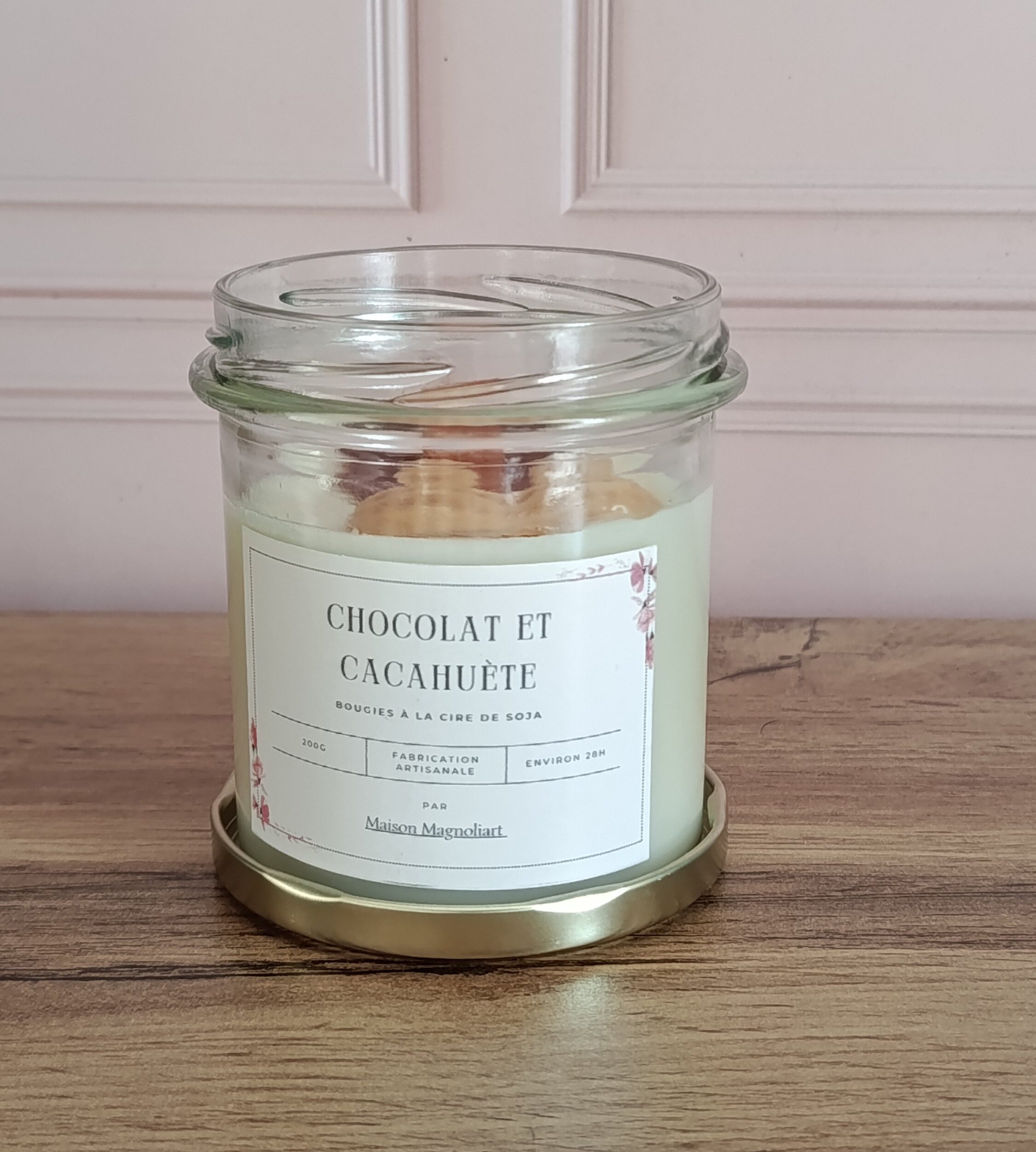 Cacahuète et chocolat