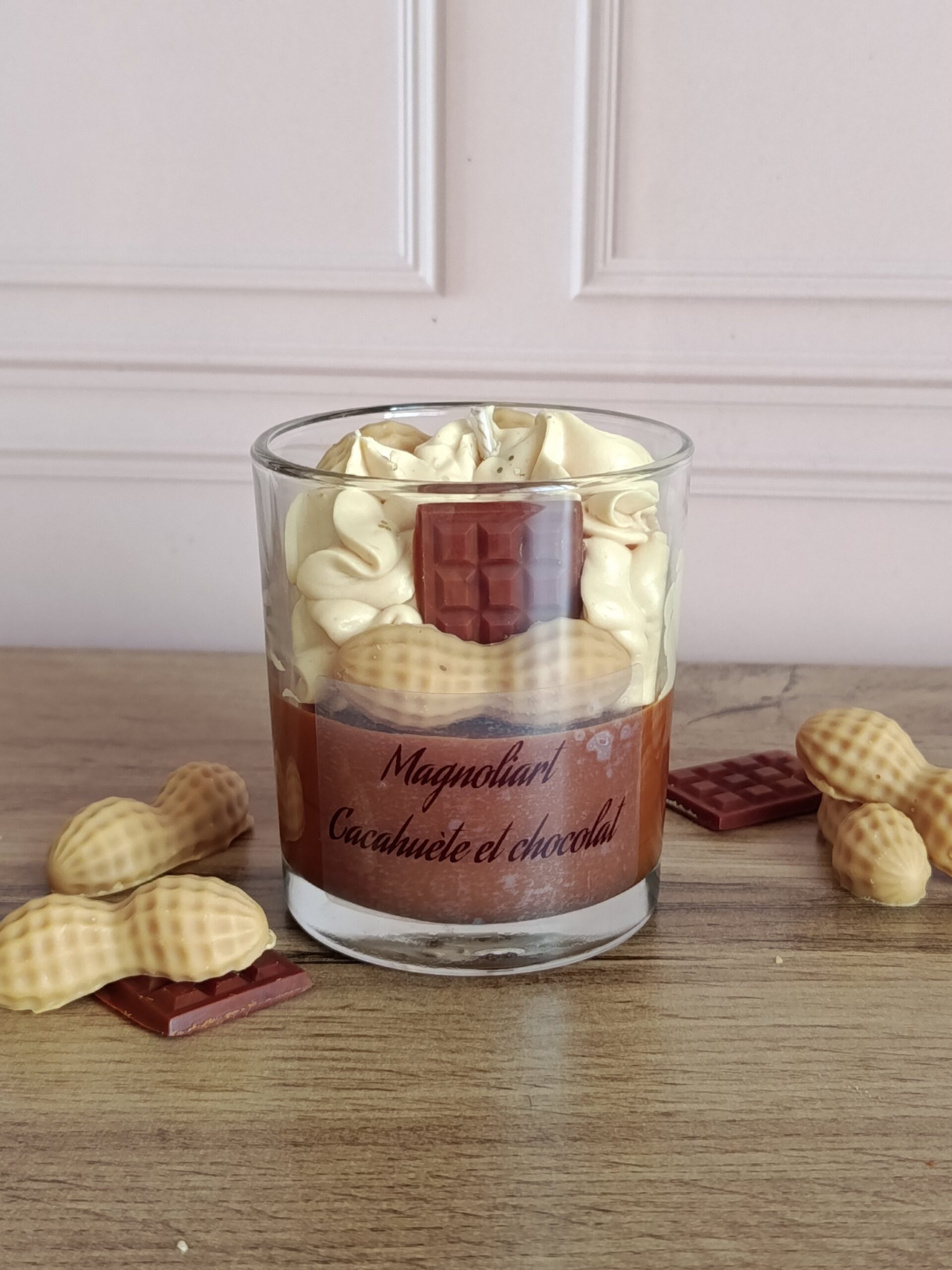 Cacahuète et chocolat